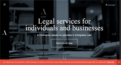 Desktop Screenshot of echeverriaabogados.com